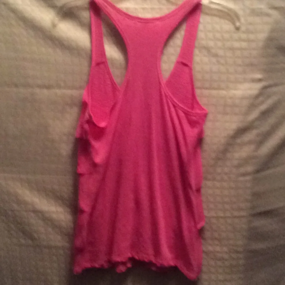 Aeropostale Ruffle Pink Top - Picture 2 of 4